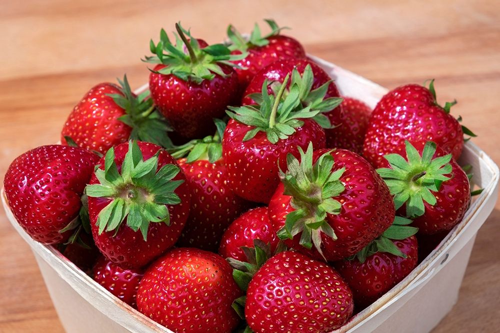 Fresh strawberries